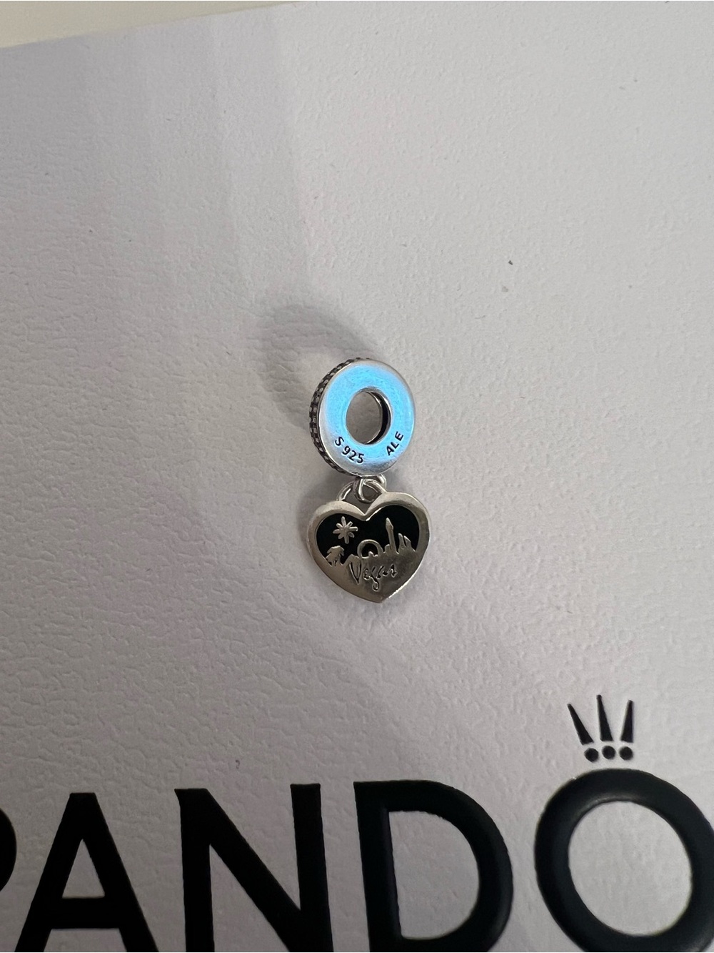 Pandora Vegas Exclusive Charm Silver